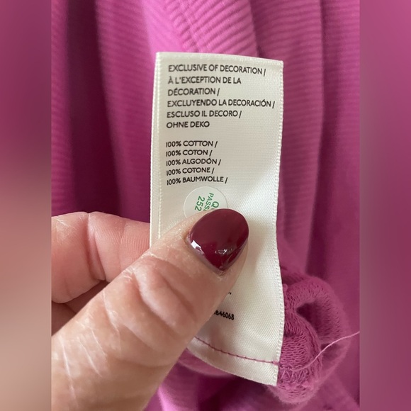 We The Free Total Eclipse Oversized Rib Knit Crew Neck Long Sleeve Top; size S - Picture 7 of 8